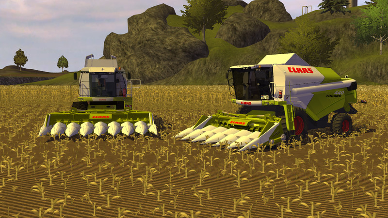 Claas Conspeed Cutters With Maize Animation V 1.1