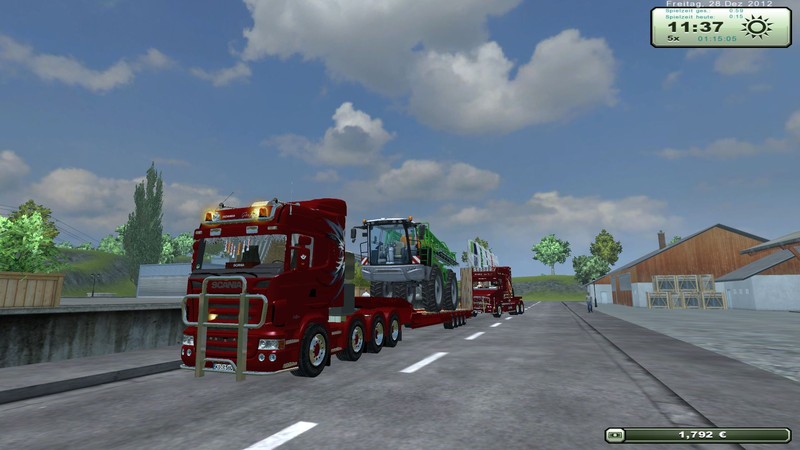 Scania Highline 4achser V 2 Rot