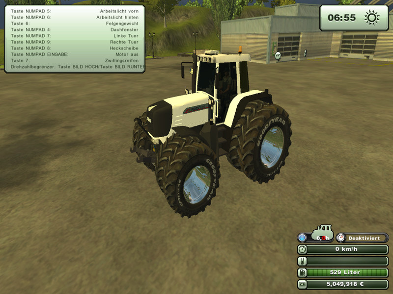 Fendt 926 Vario TMS White v 1.0 white chrome