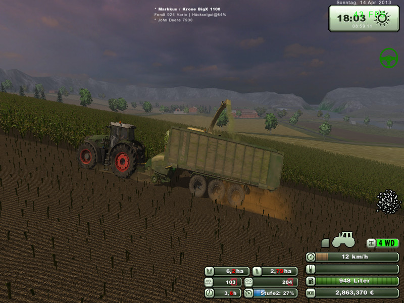 krone ZX 550 GD Pack v 1.0