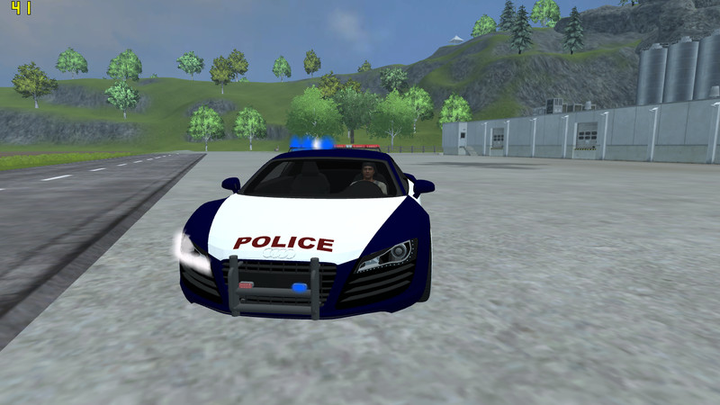 Audi R8 Police car v 1.0