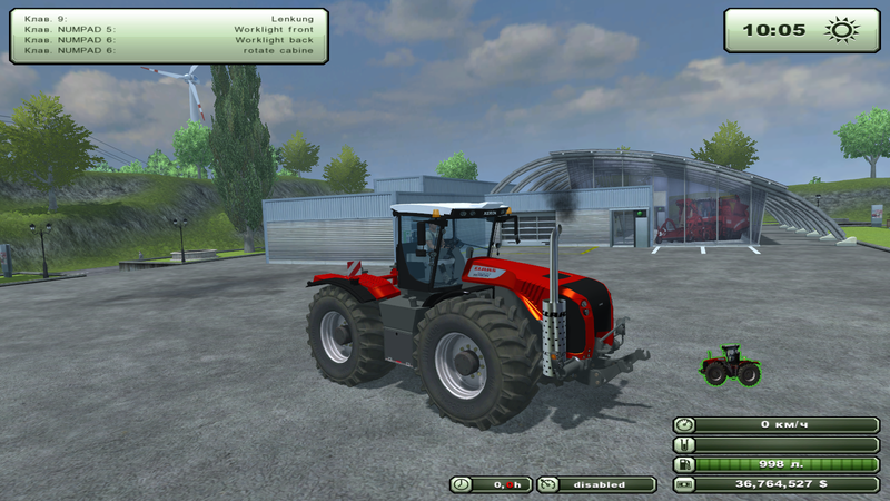 Claas Xerion 5000 Red v 1.1
