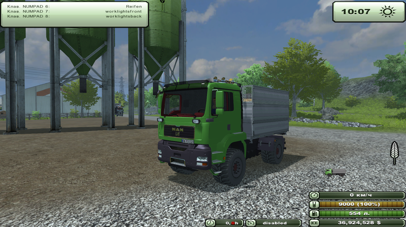 MAN Tipper agricultural v 1.0