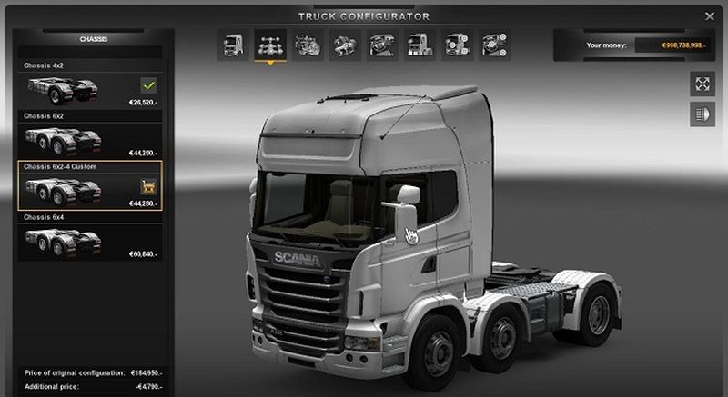 New chassis for all trucks v2