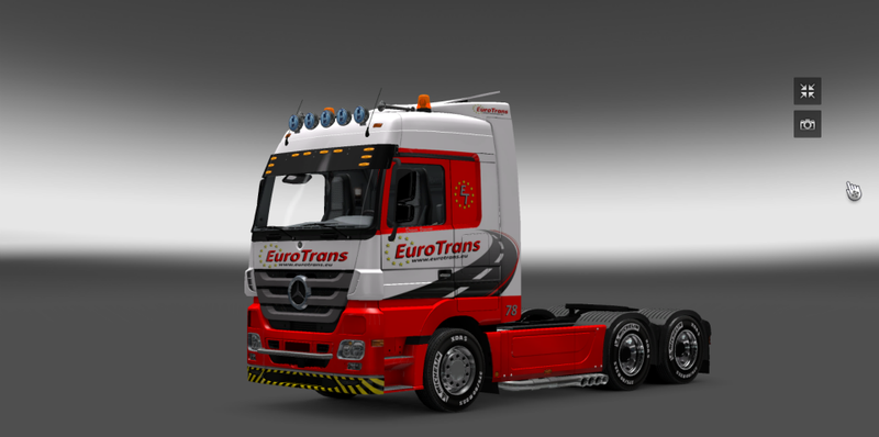 EuroTrans Mercedes skin