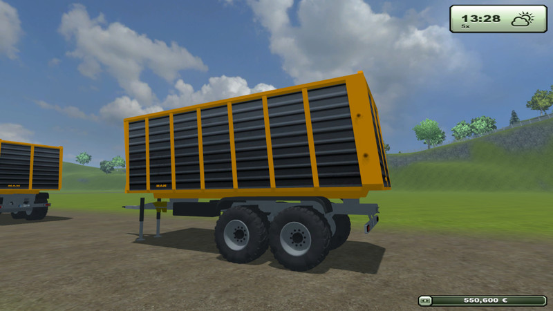 MAN TGS Trans silage trailer v 1.0