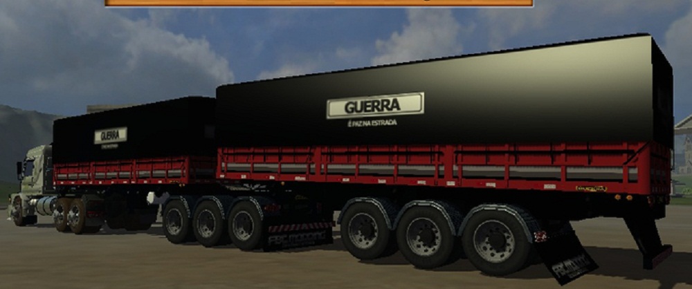 PACK Double grain trailer GUERRA