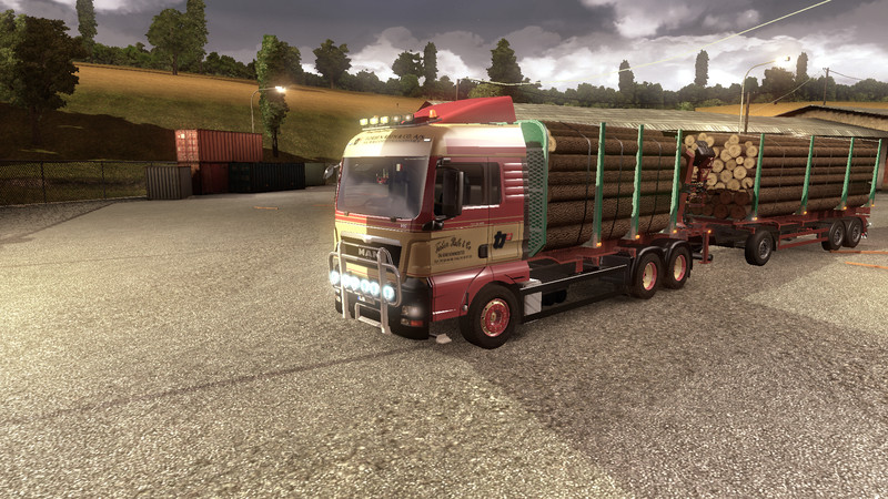 MAN Timber Truck And Trailer V 1.0