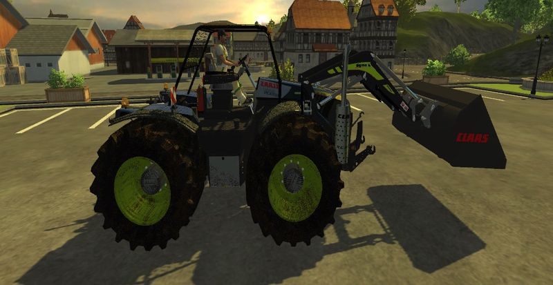 Claas Xerion 5000 protection