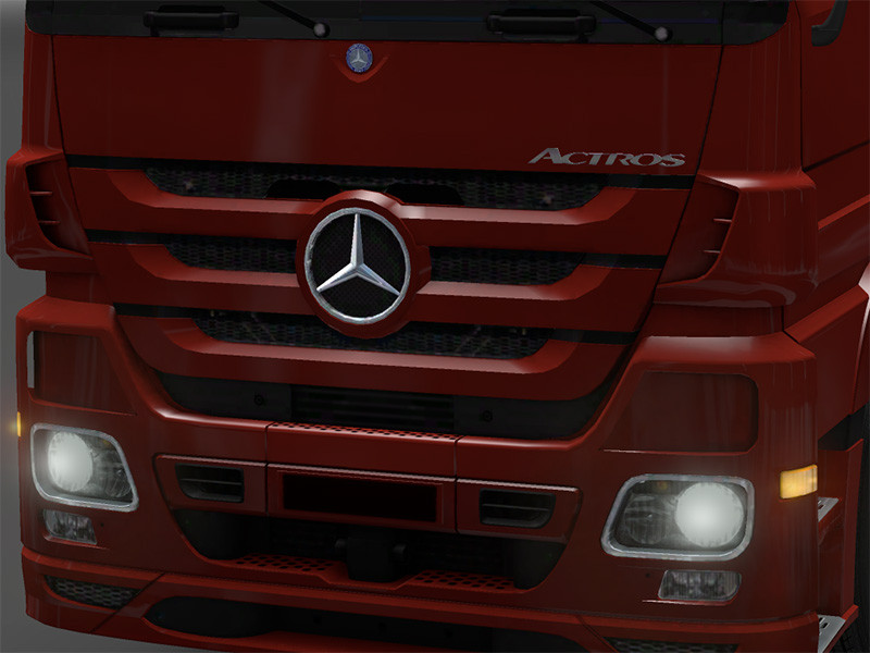 Mercedes Actros 2009 - Real Logo v 1.4.8