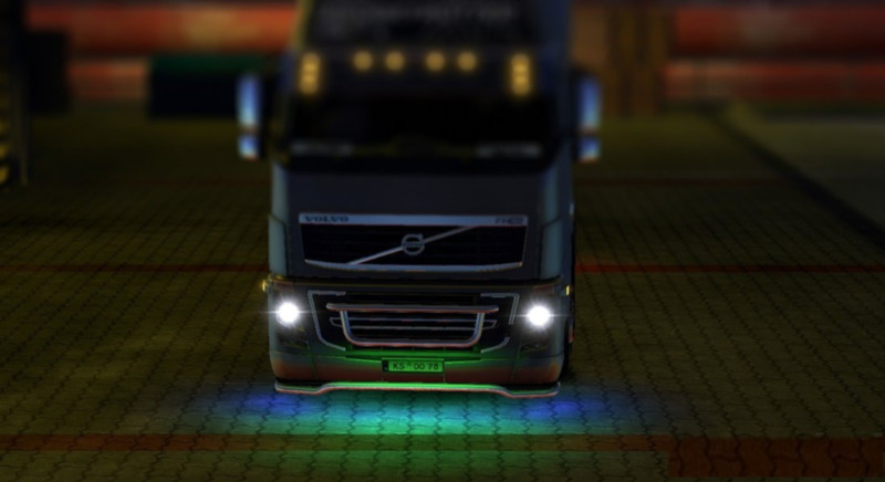 Neon mod all trucks v 1.0