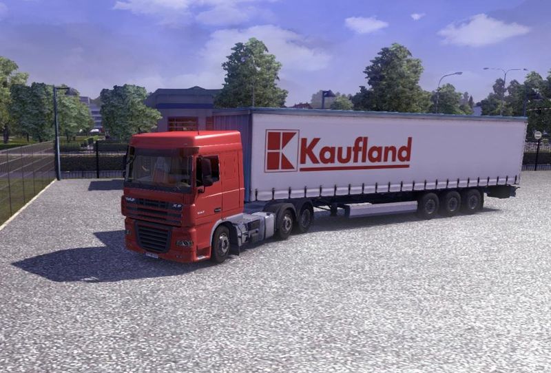 Kaufland Trailer Skin