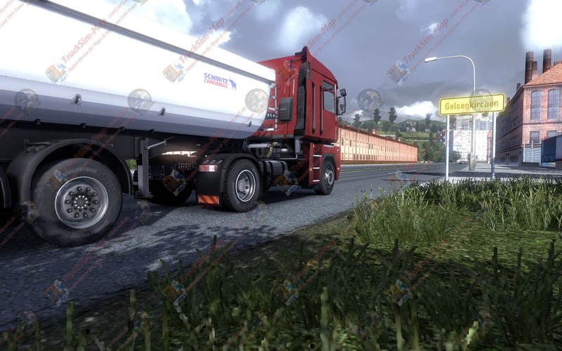 Trucksim Map 4.0 JustPlay Mod