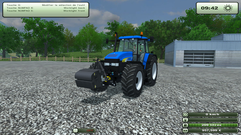 New Holland 990 kg extra weight v 1.0