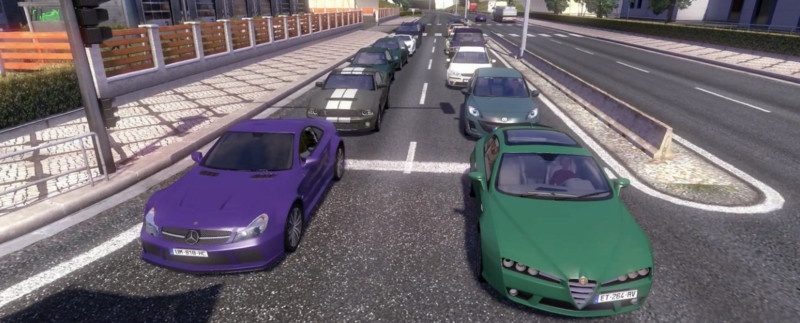 Cool cars and sports cars in traffic v 1.0