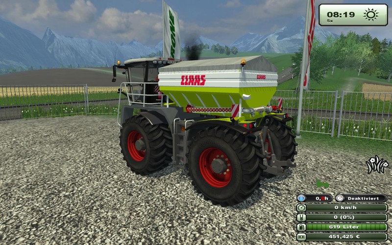 Claas XERION3800 SaddleTrac pack v 1