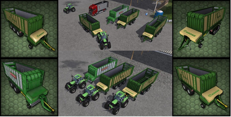 Krone ZX 450 GD PACK v1