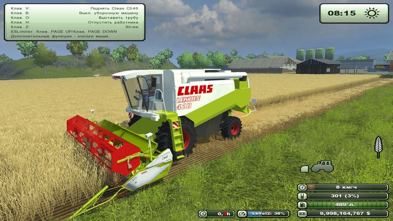 Claas Lexion 420 and C540 v 2.0