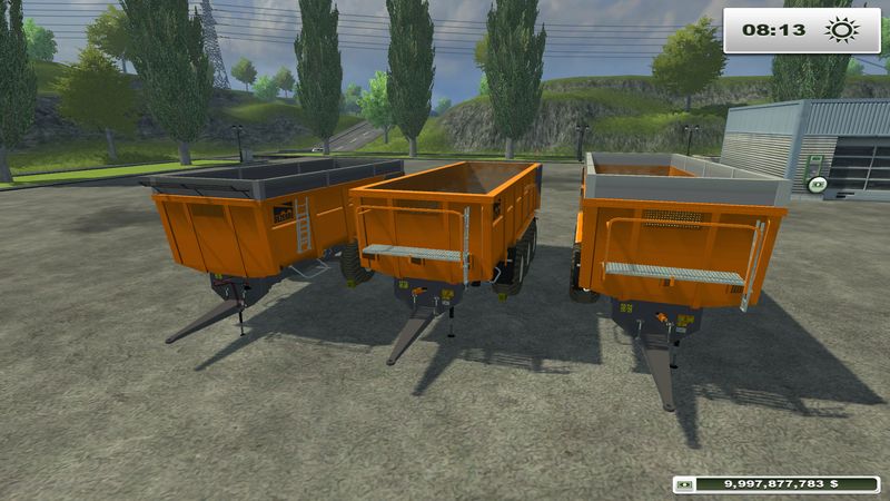 Pack 3 trailers Dezeure TT v 1.0