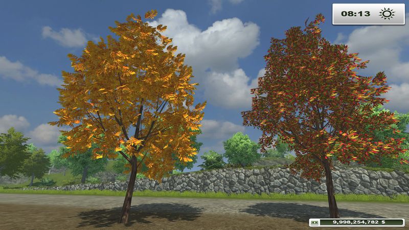 autumn trees Placeable v 2