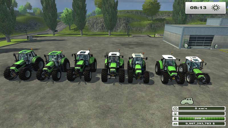 Deutz tractors Pack v 1.0