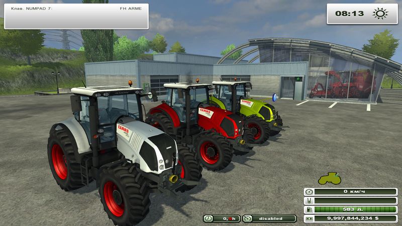 Claas Axion 840 Pack v 1.1
