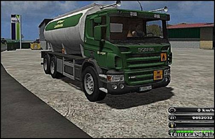 Scania diesel tank truck v 3