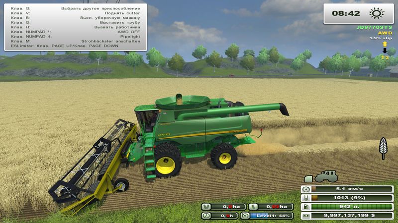 John Deere 9770 STS v 2.0