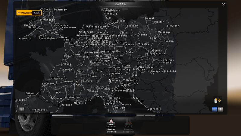 TruckSim Map v 4.5.6