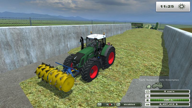 Reck Jumbo silage distributor v 1.1