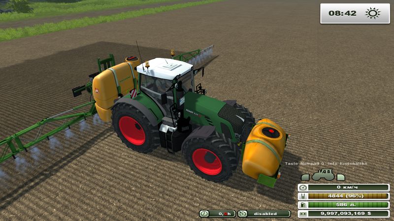 Amazone UF with front tank v 1.0