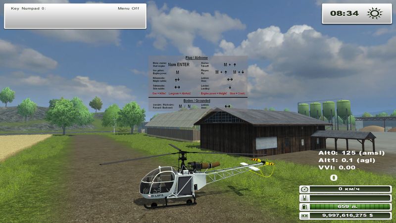 Alouette II helicopter v 2.0