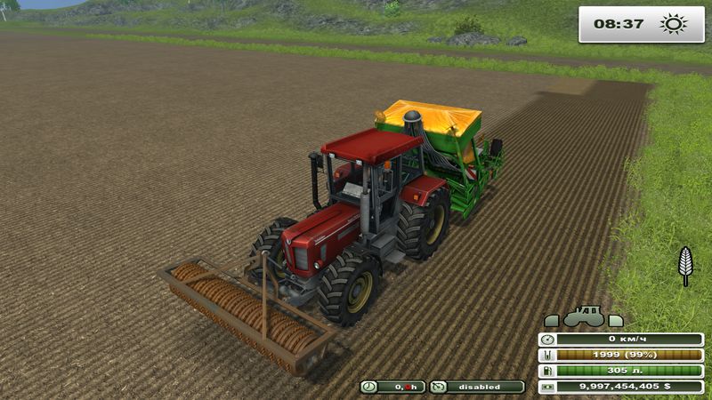 Homemade roll with fertilizing function v 2.0