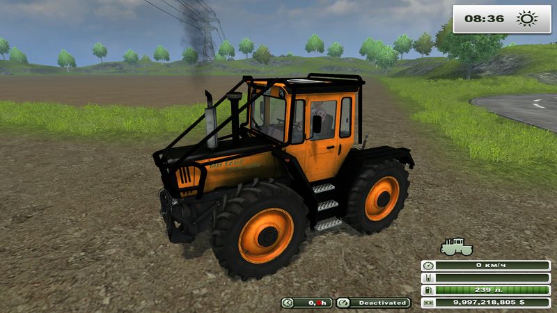 MB Trac 1600 Turbo Orange Forest v 3.0