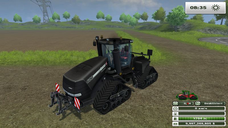 Case IH Quadtrac 600 with chain steering v 3.0