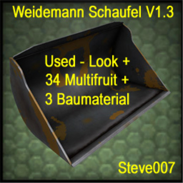 Weidemann shovel v 1.3 Multifruit