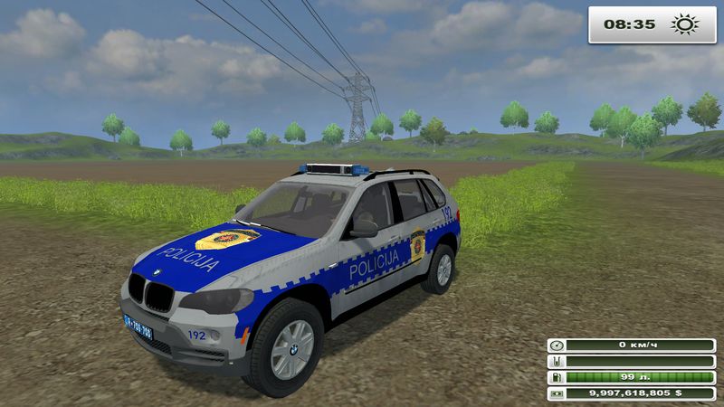 BMW X5 Serbian Police v 1.0